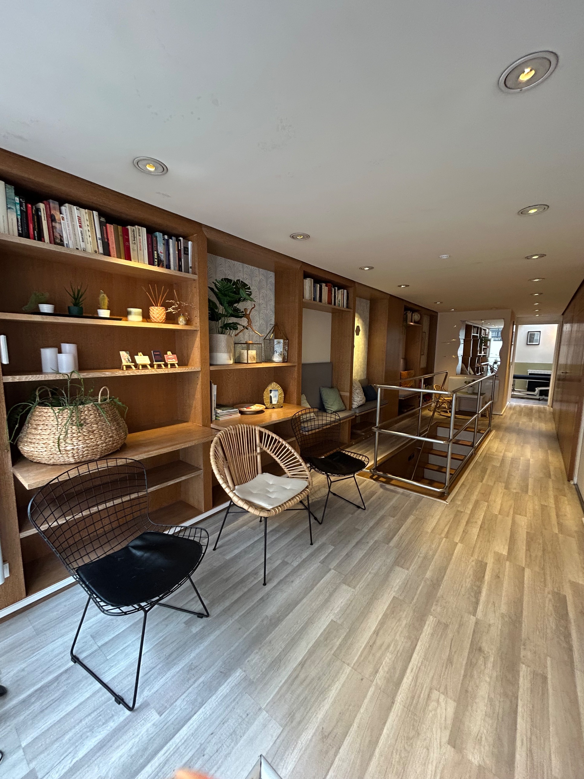 Salle d'attente du Cabinet Bellefond, Paris 9e